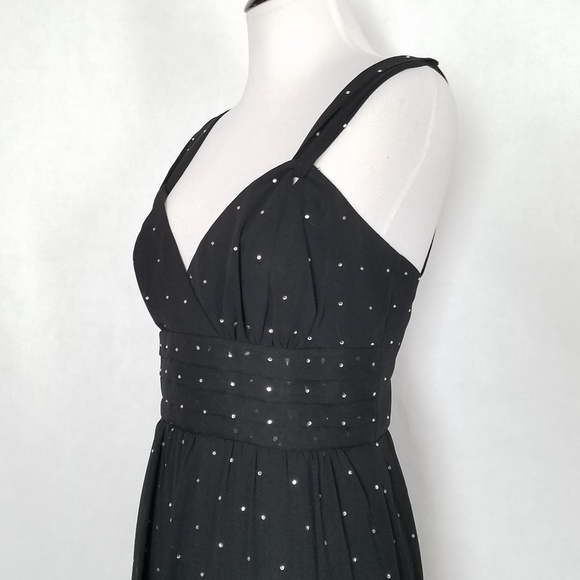 Shoshanna Crystal Embellished Fit And Flare Dress - Picture 5 of 6